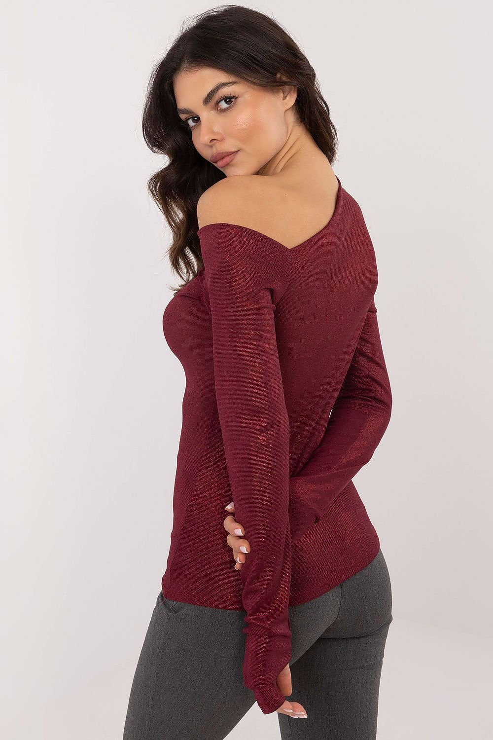 blouse Bordeaux christmas