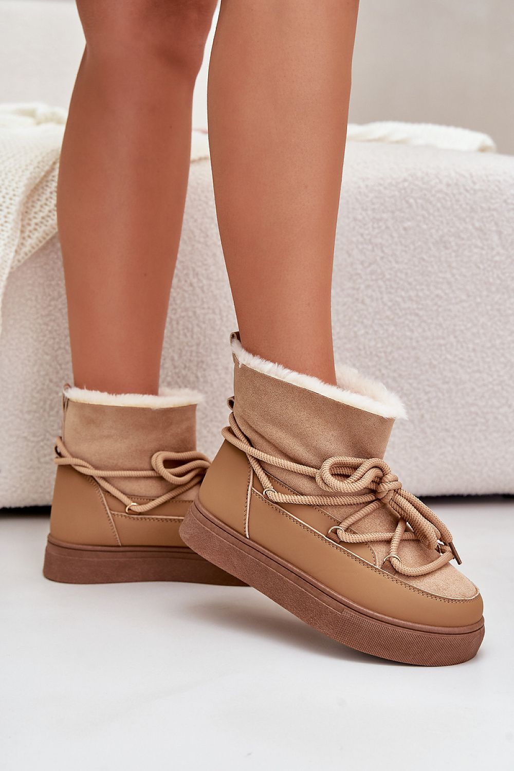 Gevoerde boots Olly
