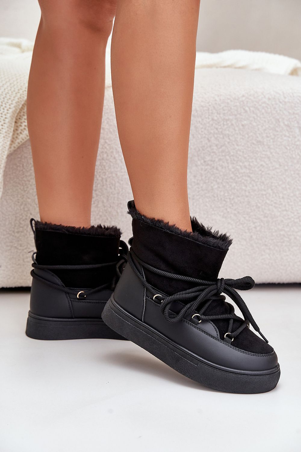 Gevoerde boots Olly