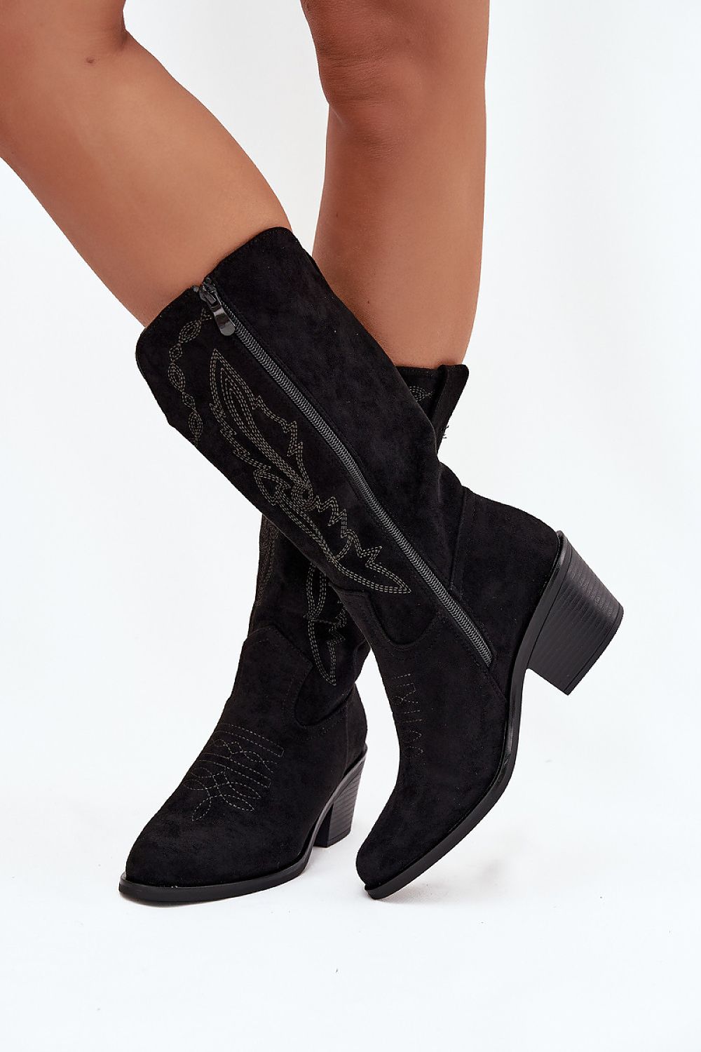 Laarzen met hoge hakken model 218488 Step in style