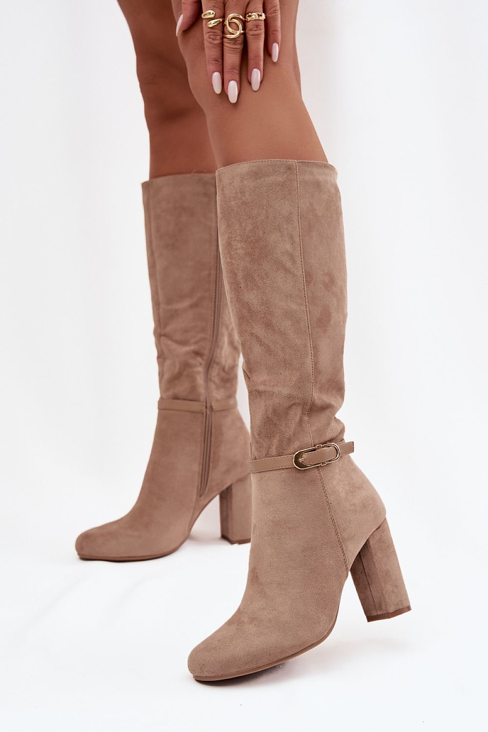 Laarzen met hoge hakken model 219583 Step in style