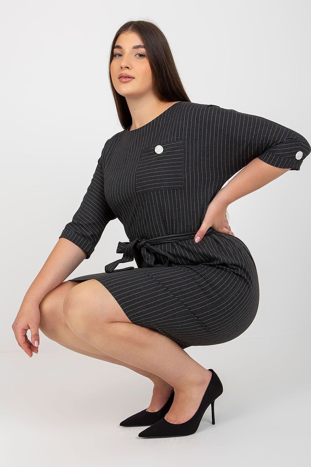 Plus size jurk Lakerta