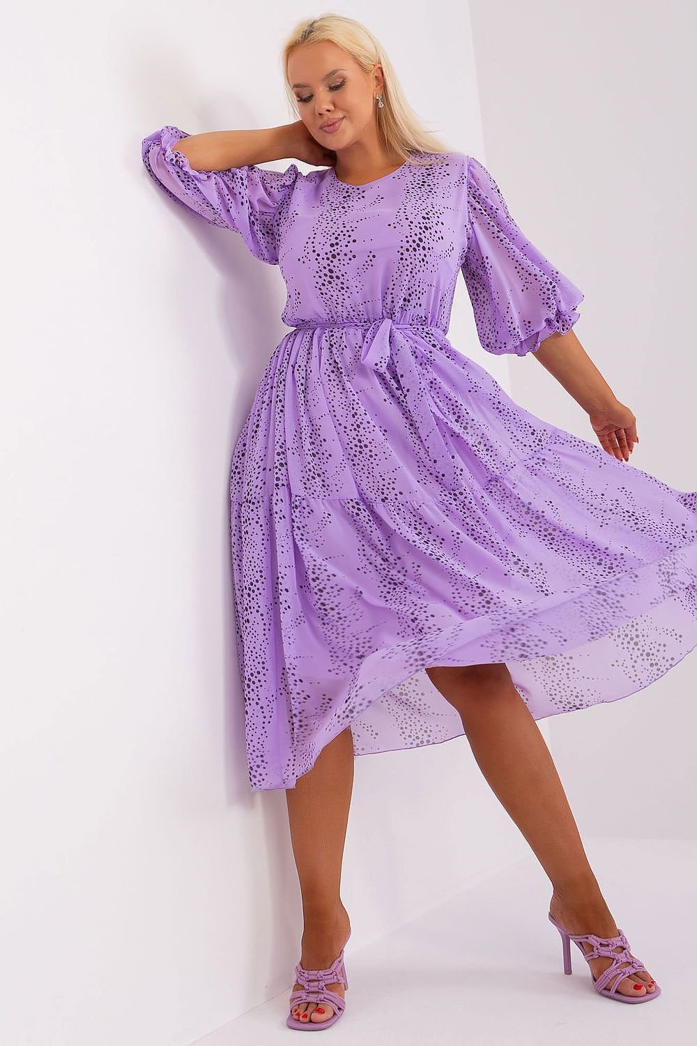 Plus size jurk Lakerta