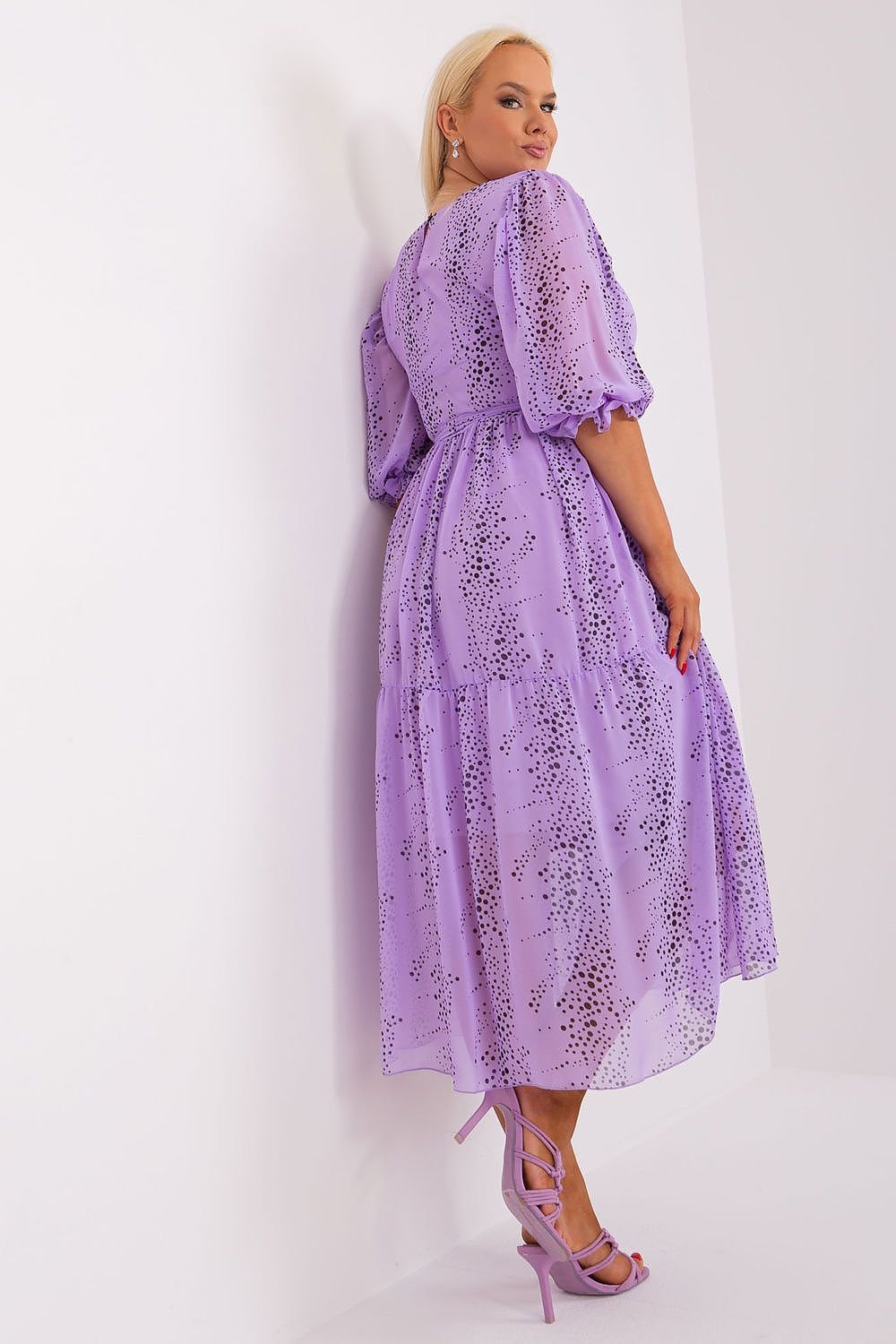 Plus size jurk Lakerta