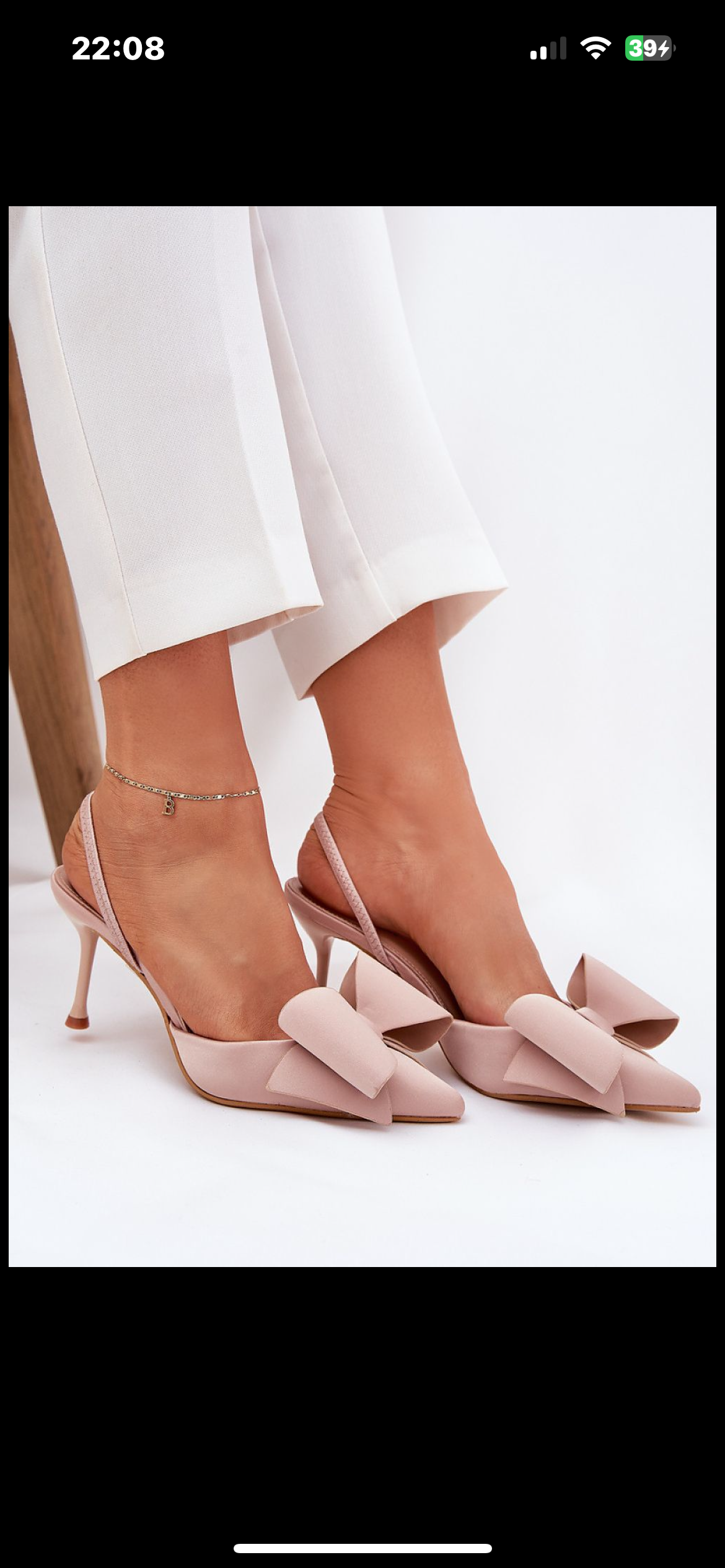 Sling back pumps