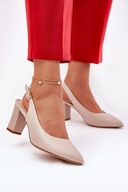  Pumps met dikke hak model 211981 Step in style 