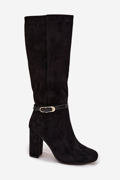  Laarzen met hoge hakken model 219258 Step in style 